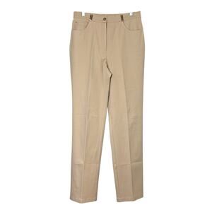 St. John Sport Essentials Khaki Straight Leg Stretch Trousers Size 8